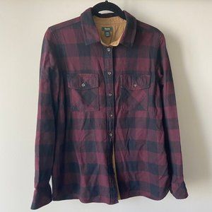 Roots Burgundy Flannel